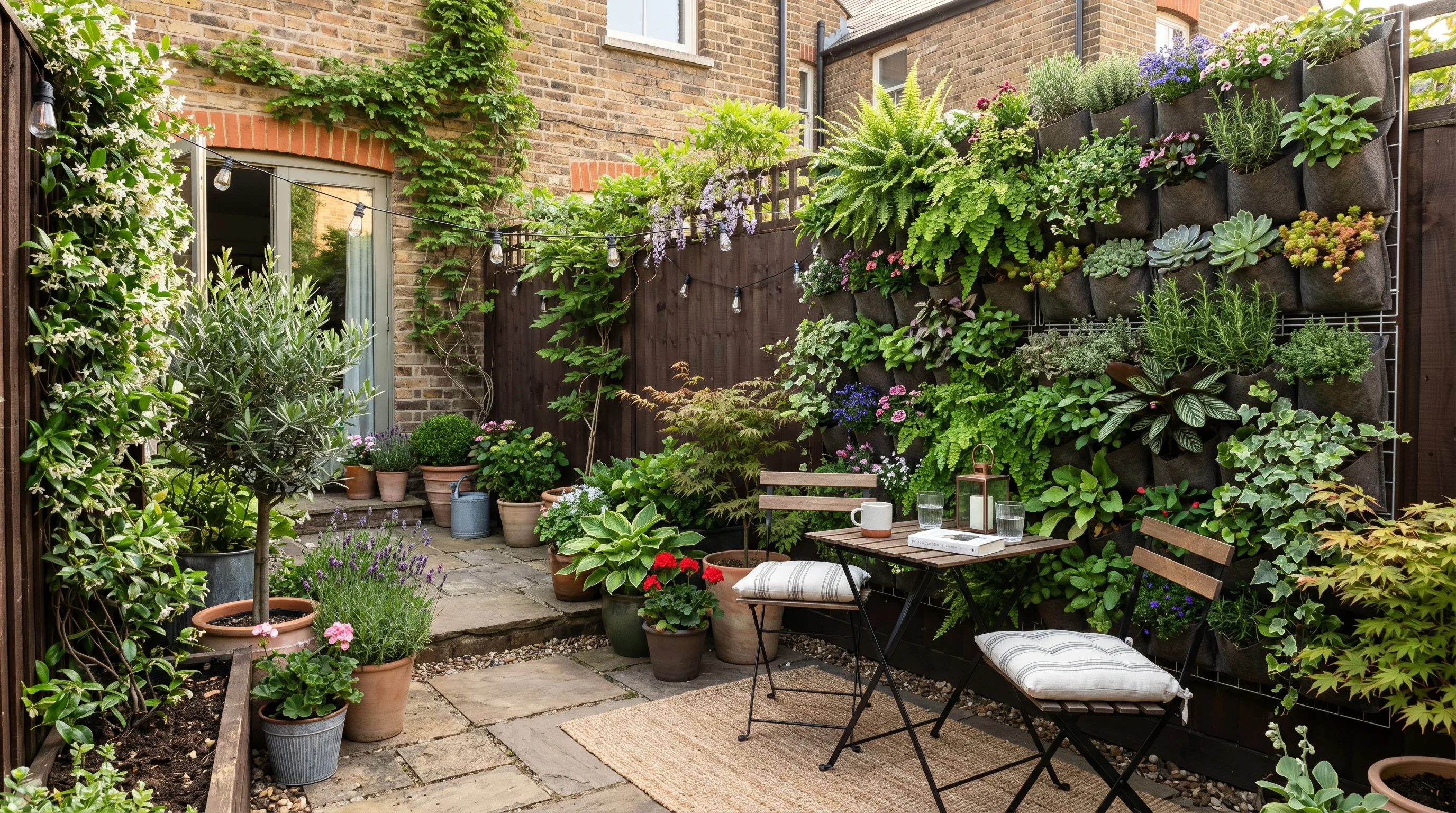 Stone and Lawn Contrast